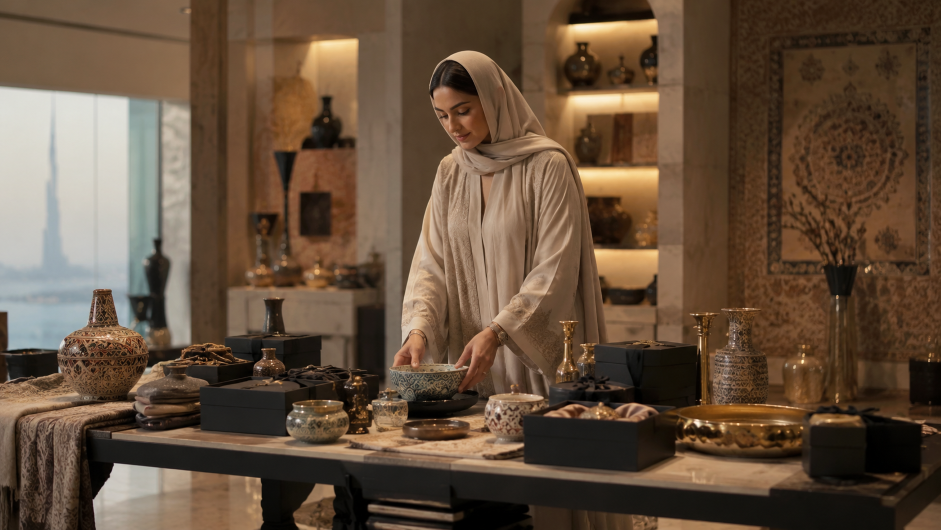 Luxury art and handicraft digital platform designed for a creative lifestyle brand
